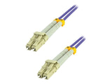 MCL Jarretière optique OM4 duplex multimode 50/125 - LC / LC 3m BOX