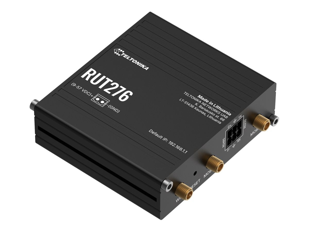TELTONIKA NETWORKS RUT276 Compact Redcap 5G Router