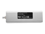 EATON TRIPPLITE USB 3.0 SuperSpeed to Gigabit Ethernet NIC Network Adapter with 3 Port USB 3.0 Hub