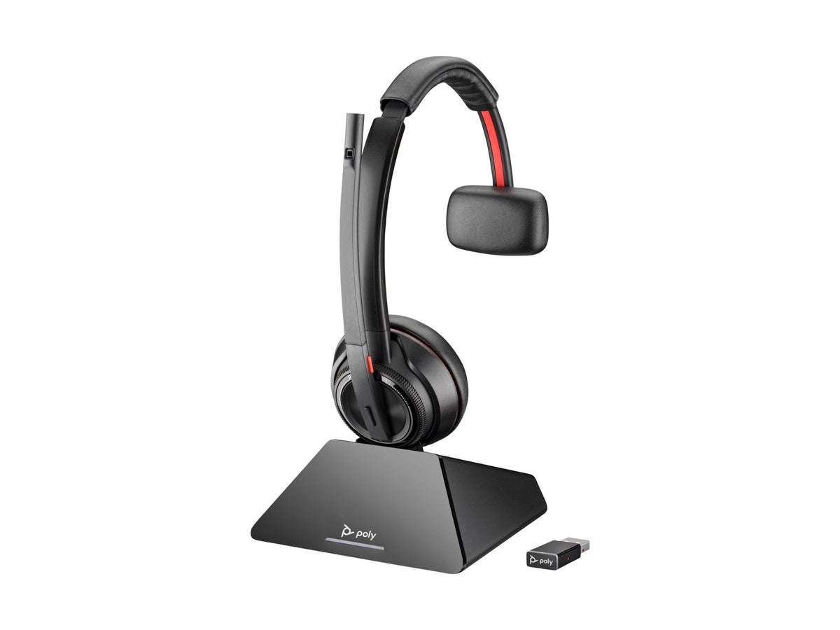 HP Poly Savi 7310 Monaural Microsoft Teams Certified DECT 1880-1900 MHz Top EMEA