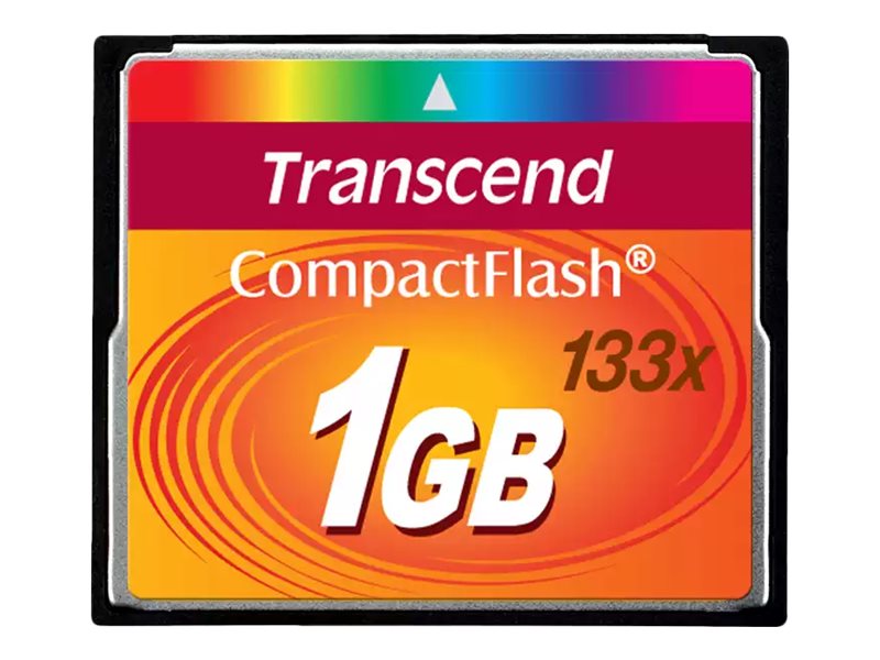 TRANSCEND CompactFlash 1Go Card MLC