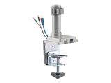 EATON TRIPPLITE Dual-Display Flex-Arm Mount for 13p to 34p Monitors - Clamp or Grommet USB Audio Ports