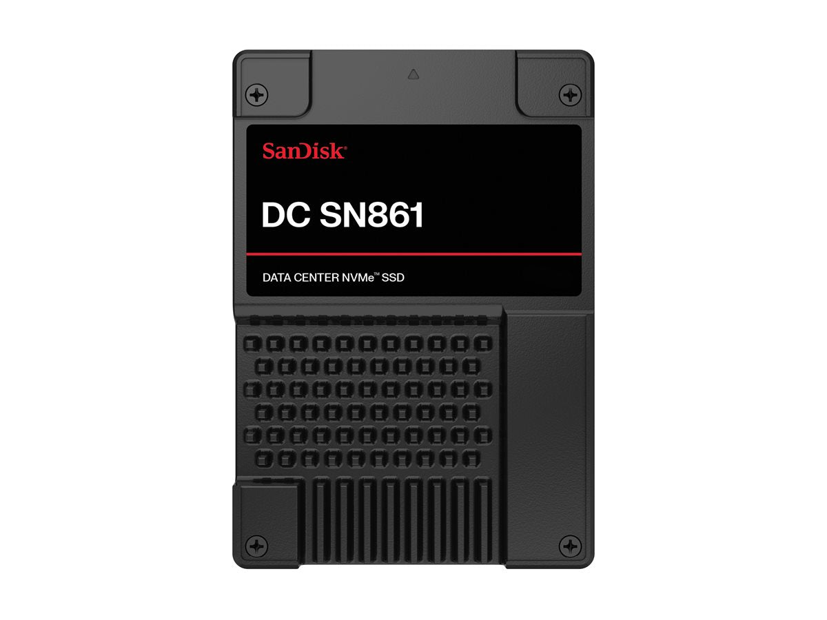 SANDISK Ultrastar DC SN861 NVMe SSD 1.6To PCIe Gen5x4 U.2 ISE