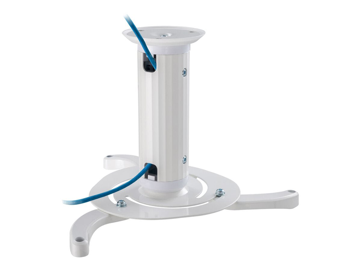 NEOMOUNTS BEAMER-C80WHITE Support de plafond pour vidéoprojecteur - h 13-20 cm - orientable