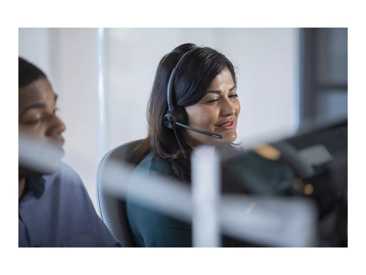 HP Poly EncorePro 320 with Quick Disconnect Binaural Headset TAA