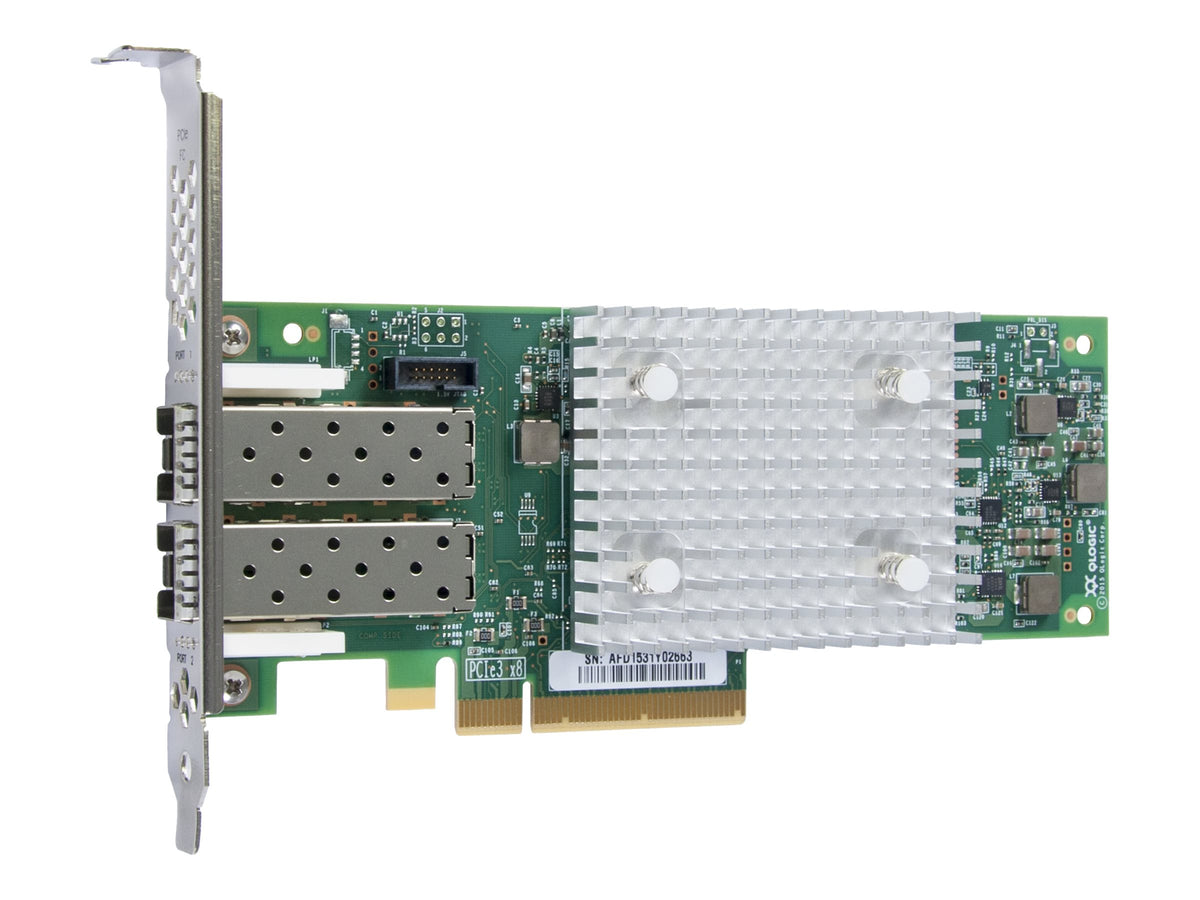 FUJITSU FC Controller EP QLE2692 2x16Gbit/s Qlogic 2channel PCIe 3.0 x8 with Full Height bezel Low-Profil bezel enclosed