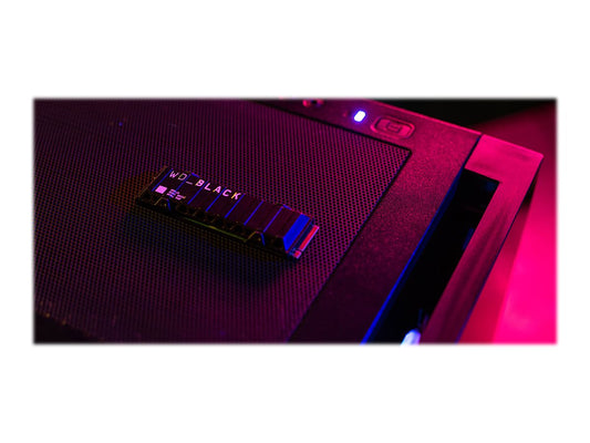 WD Black SN850 NVMe SSD with Heatsink PCIe Gen4 500Go