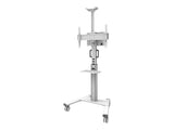 NEOMOUNTS FL50S-825WH1 Support au sol mobile pour écran 37-75p - TÜV