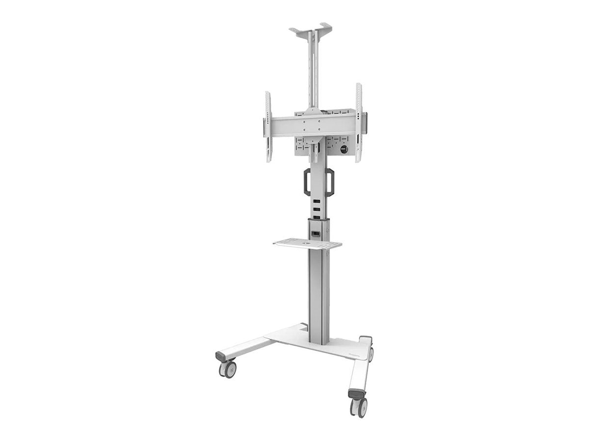 NEOMOUNTS FL50S-825WH1 Support au sol mobile pour écran 37-75p - TÌV