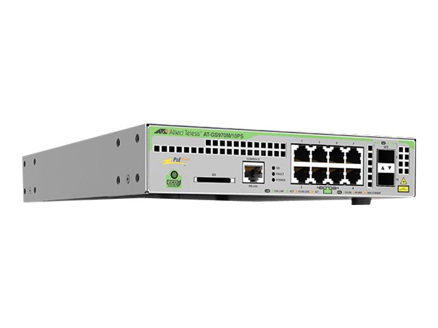 Switch L2+, 8x10/100/1000Mbps PoE+ 124W, 2xSFP, Desktop/Rack