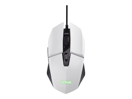 TRUST Souris gaming filaire FELOX rétroéclairée - Blanche