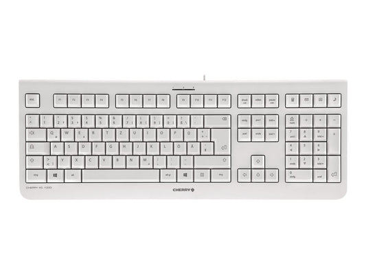 CHERRY KC1000 corded Keyboard USB ultraflat grey (PN)