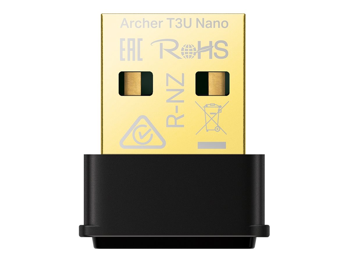 TP-LINK AC1300 Mini Dual Band Wi-Fi USB Adapter 867Mbps at 5GHz + 400Mbps at 2.4GHz USB 3.0 MU-MIMO