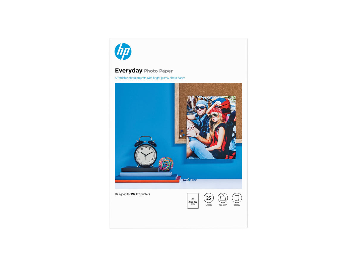 HP original Q5451A Everyday Glossy Photo Paper Ink cartridgetjet 200g/m2 A4 25 sheets 1-pack