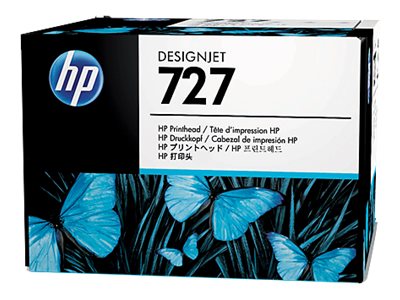 HP 727 original printhead B3P06A black and colour standard capacity 1-pack