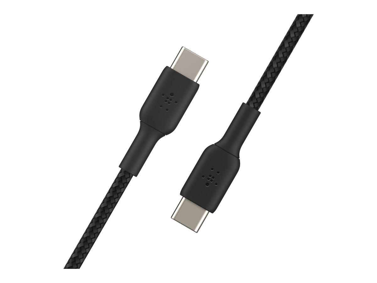 BELKIN BOOST CHARGE USB-C to USB-C Cable Braided 2m Black