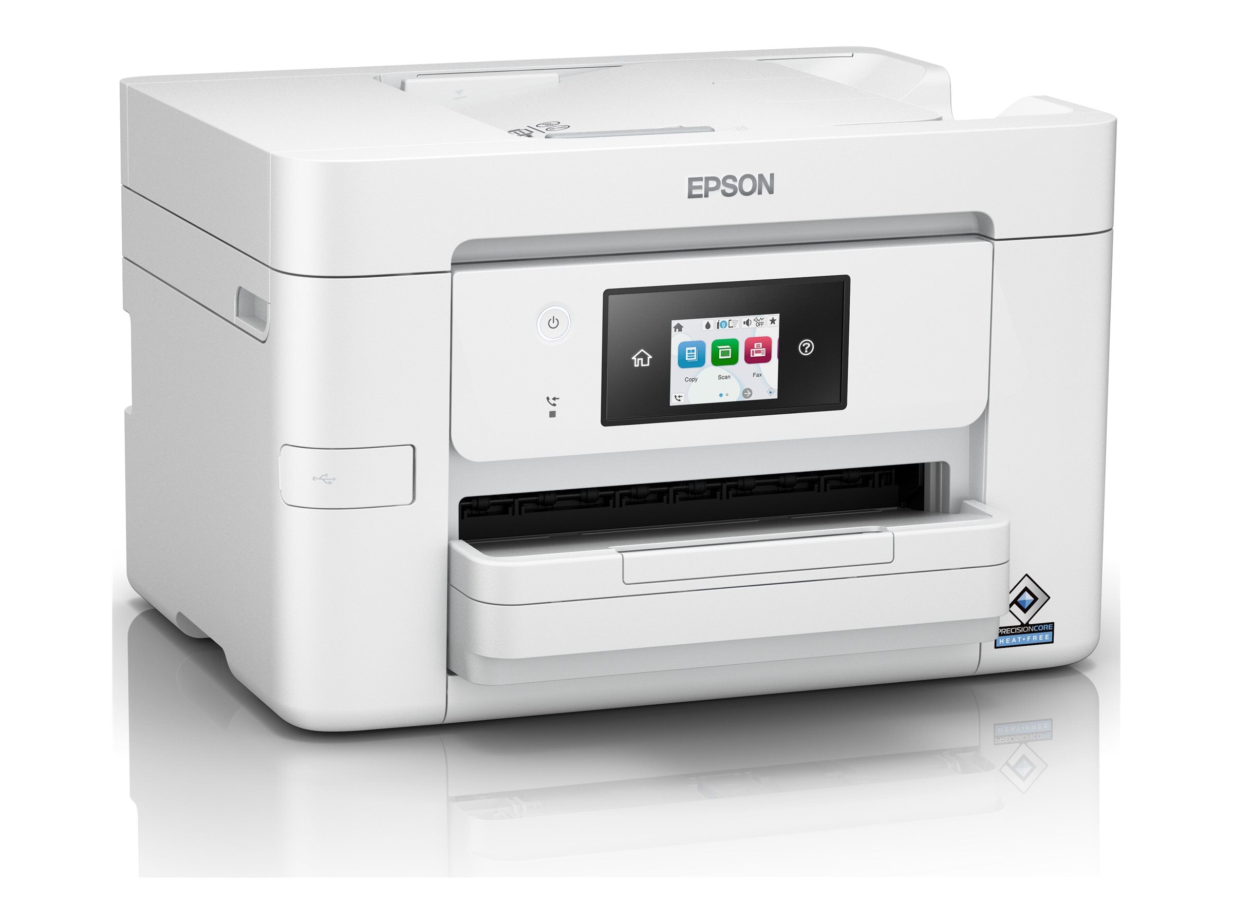 EPSON WorkForce Pro WF-M4619DWF MFP Mono B/W ink-jet A4 25ppm print 250 sheets USB 2.0 LAN USB host Wi-Fi