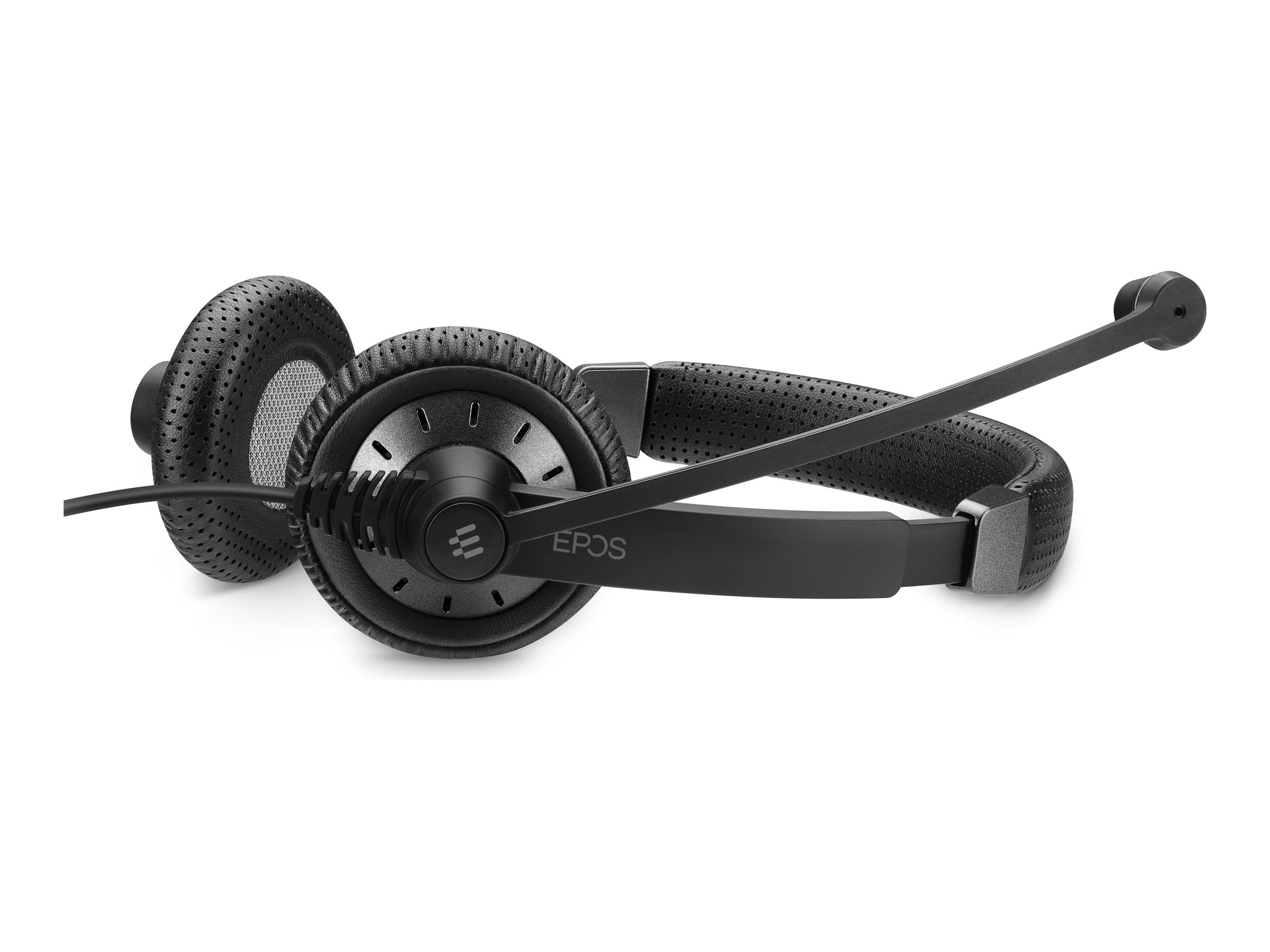 EPOS SC 75 USB MS double-sided wired headset with both 3.5 mm jack and USB connectivity