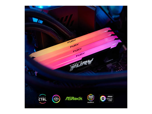 KINGSTON 32Go 3200MT/s DDR4 CL16 DIMM FURY Beast RGB