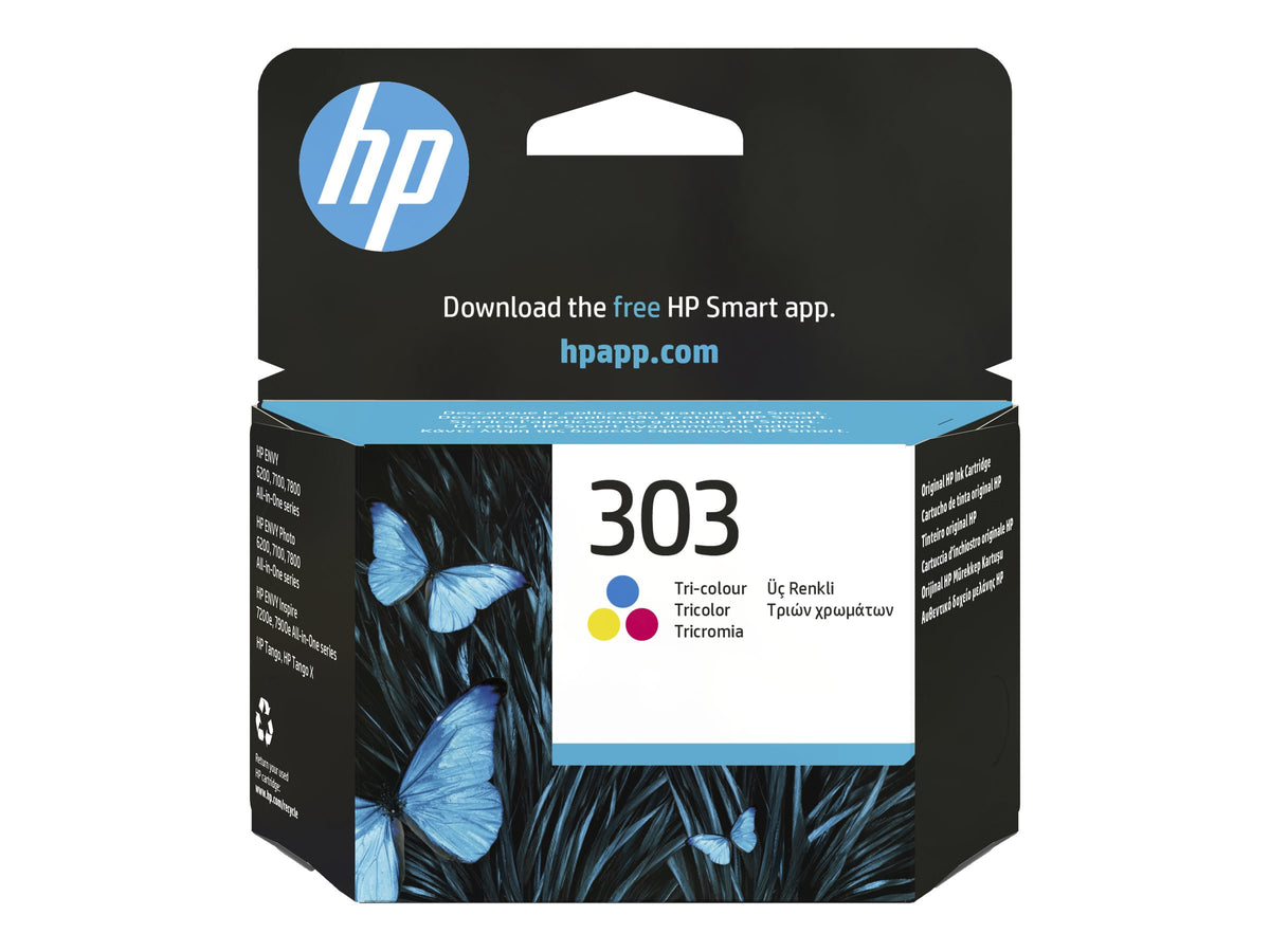 HP 303 Tri-colour Ink Cartridge WCF (P)