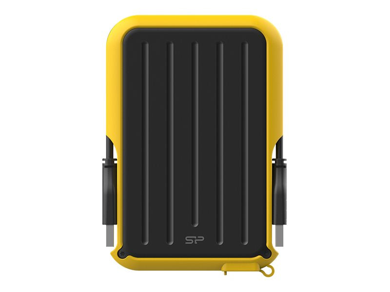 SILICON POWER External HDD Armor A66 2.5p 2To USB 3.2 IPX4 Yellow