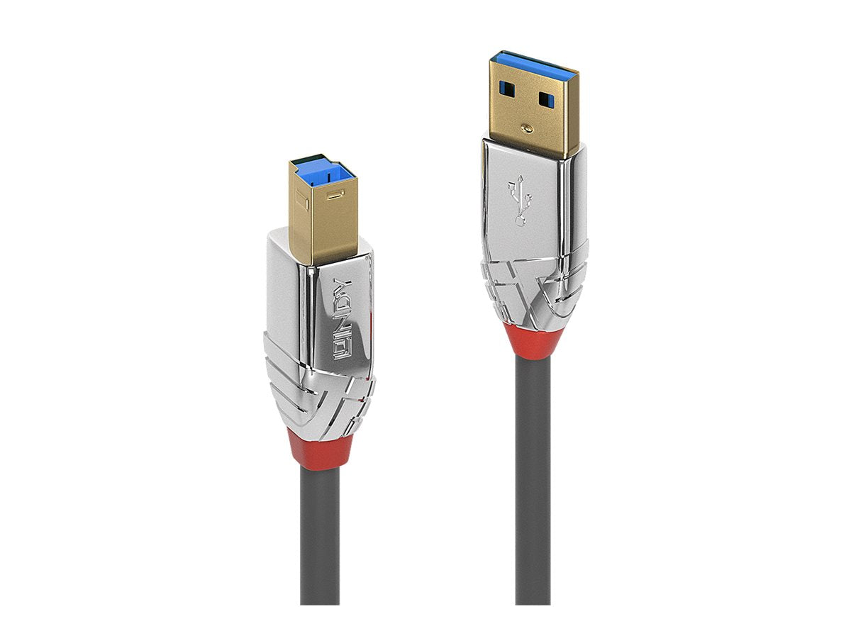 LINDY 0.5m USB 3.0 Type A/B Cable Cromo Line 5Gbit/s
