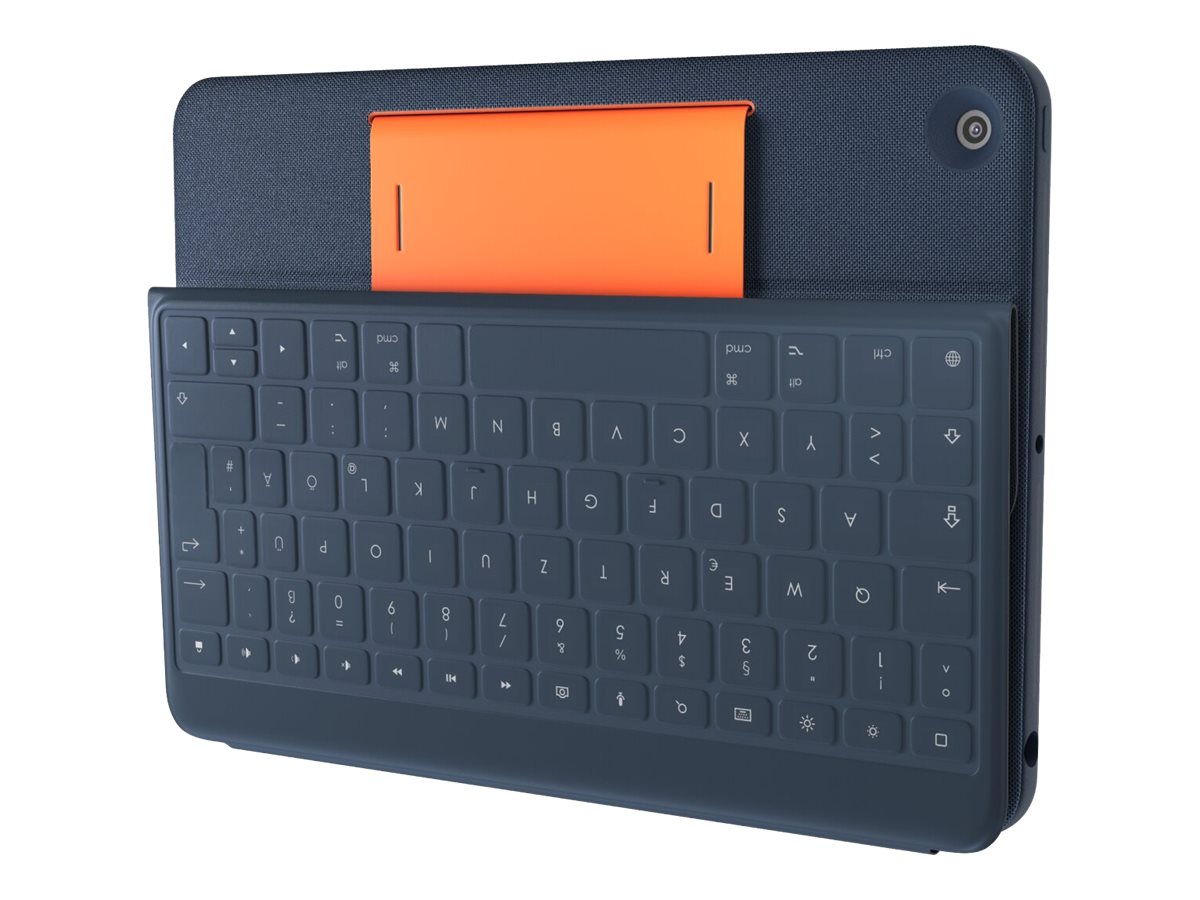 LOGITECH Rugged Combo 3 for iPad Gen. 7/8 - CLASSIC BLUE - FRA - WW EDUC