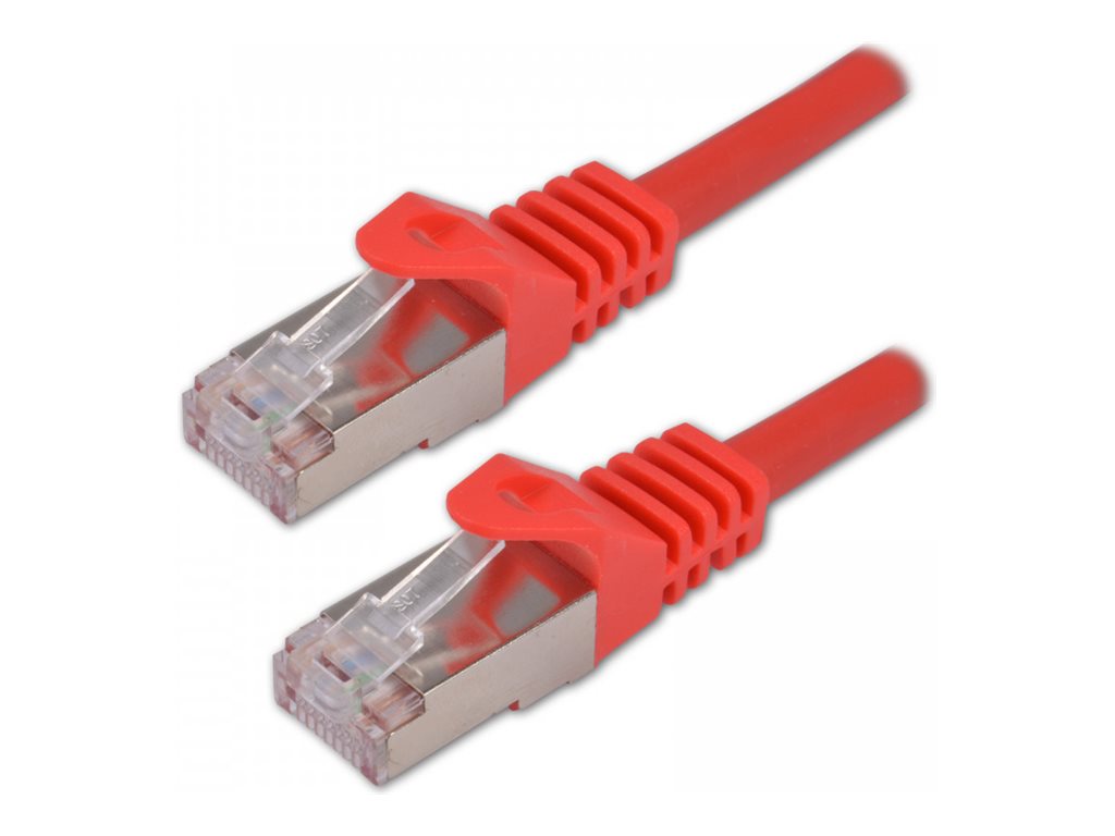 MCL CAT 7 S/FTP LSZH Patch cable - 20m Red