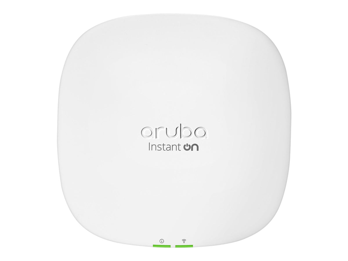 HPE Networking Instant On AP25 (RW) Borne daccès sans fil Wi Fi 6 Bluetooth 2.4 GHz 5 GHz géré par le Cloud BTO plafond/mur