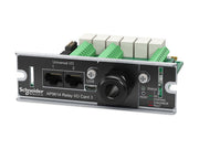 APC Network Management Card Remote management adapter SmartSlot 10/100 Ethernet x 2 + dry contact