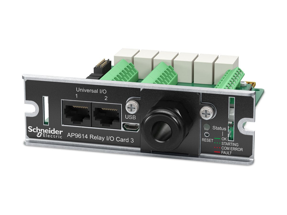 APC Network Management Card Remote management adapter SmartSlot 10/100 Ethernet x 2 + dry contact