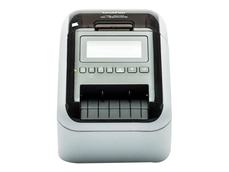 BROTHER QL-820NWBCVM Label Printer 176mm/sec Visitor Badge/event Pass Wi-Fi Ethernet Bluetooth Airprint LCD-display