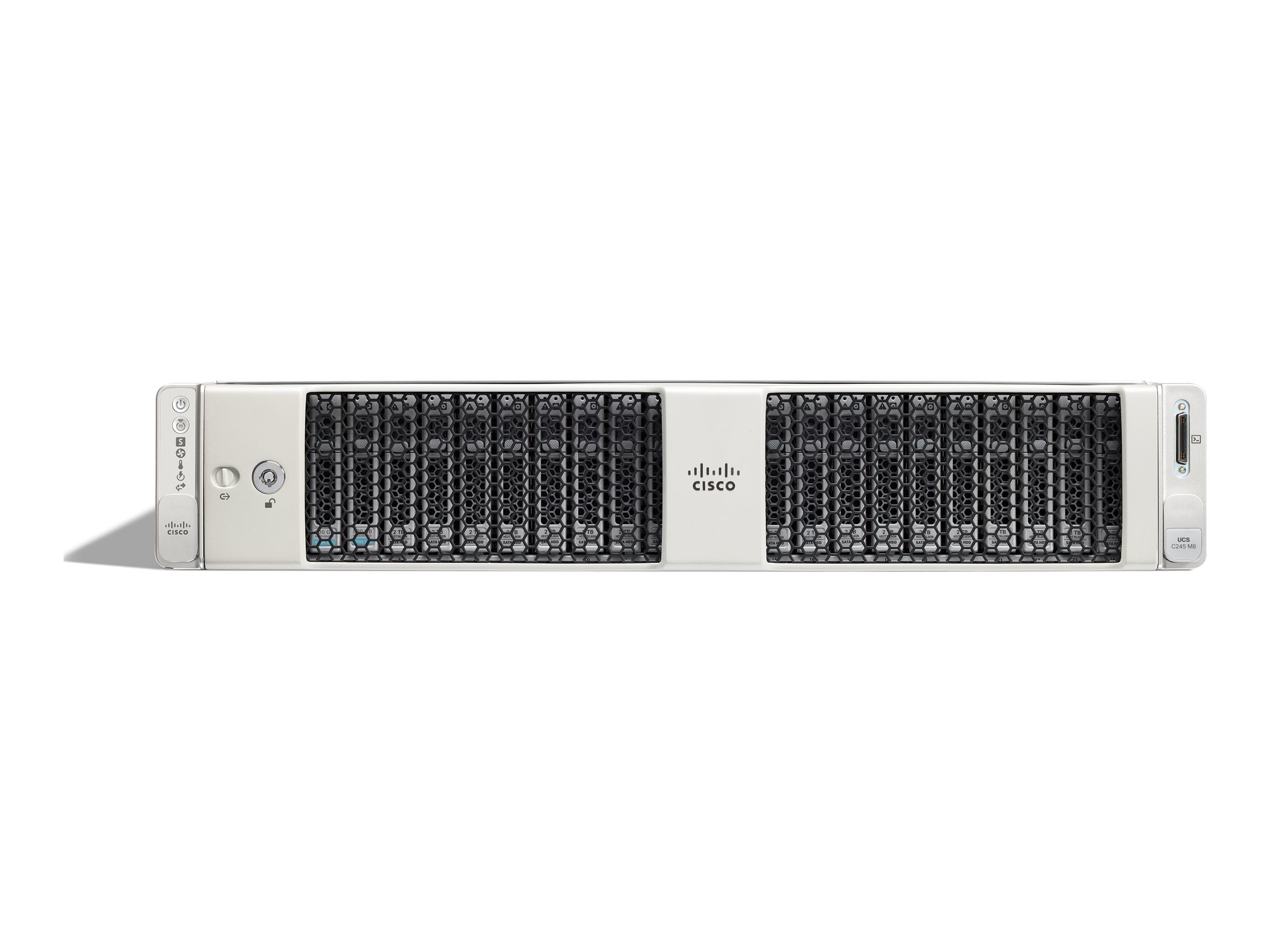 CISCO UCS C245M8 Rack w/o CPU mem drv 2Uw24SFF HDD/SSD backplane