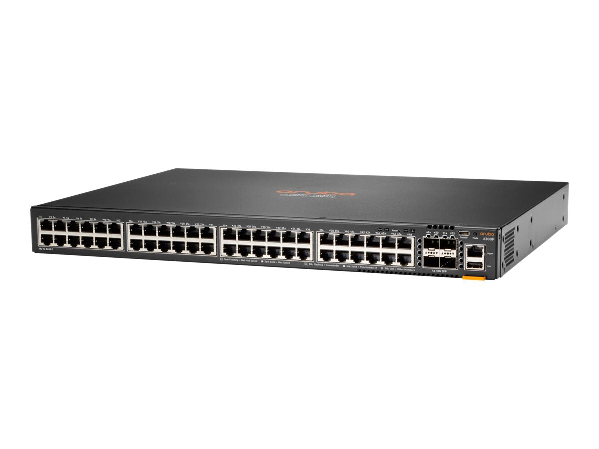 HPE Aruba Networking CX 6200F 48G 4SFP+ Switch (EN)