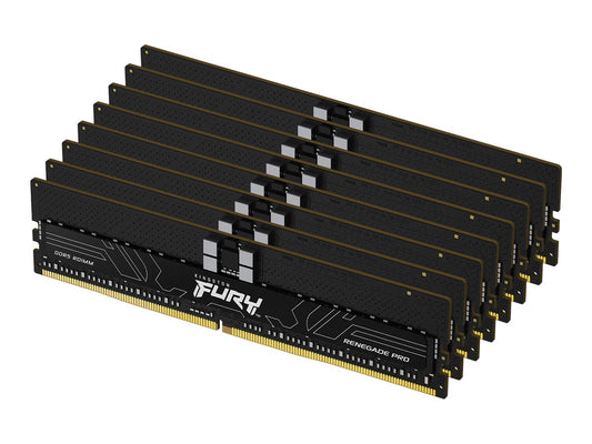 KINGSTON FURY Renegade Pro 256Go DIMM 5600MT/s DDR5 ECC Reg CL36 Kit of 8 XMP