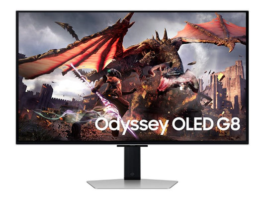 SAMSUNG Odyssey OLED G8 S32DG800SU- 32" - 3840 x 2160 4K @ 240 Hz - 250 cd/m² - 1000000:1 - HDR 400 TrueBlack- 0.03ms - 2xHDMI,DP,HP