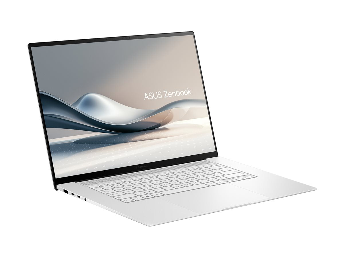 ASUS Zenbook S UM5606WA-RK084X AMD RYZEN AI 9 HX 370 16p WQXGA+ LPDDR5X 32Go 1To PCIE G4 SSD AMD Radeon 890M Graphics W11P White