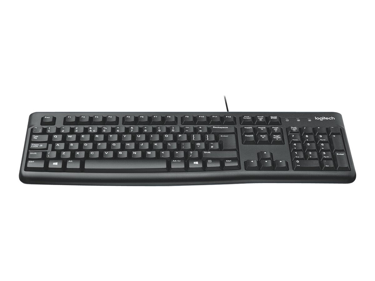 LOGITECH K120 Corded Keyboard black USB (ITA) MEDITER