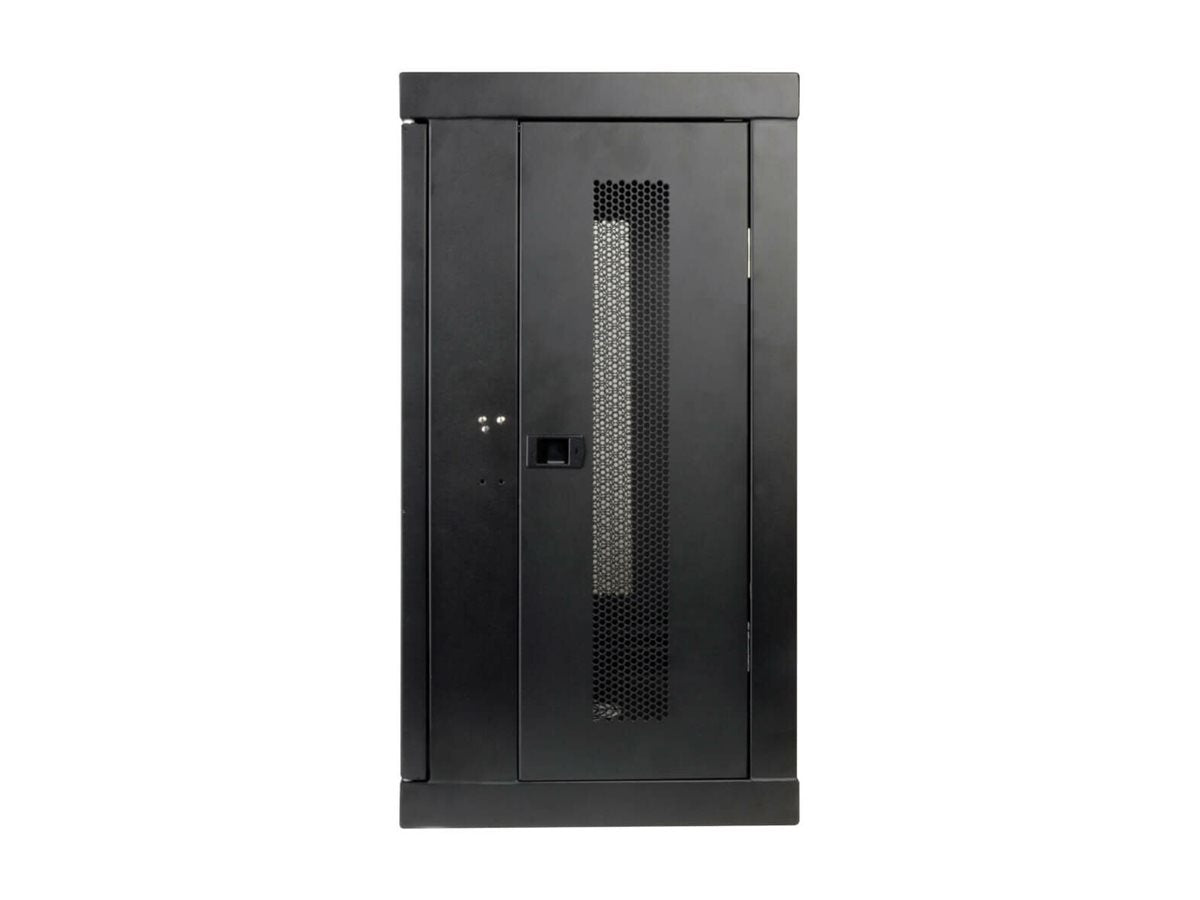 EATON TRIPPLITE SmartRack Rack enclosure cabinet low-profile patch-depth small wall mountable Black 12U 19