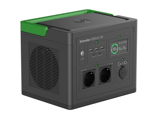 APC Schneider OffGrid Portable Power Station 730 738Wh Lithium-ion 2 Schuko Sinewave