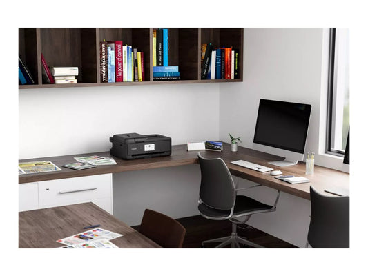 CANON PIXMA TS9550A MFP colour inkjet A4 A3 15ipm Print 200sheets USB LAN Wi-Fi Black