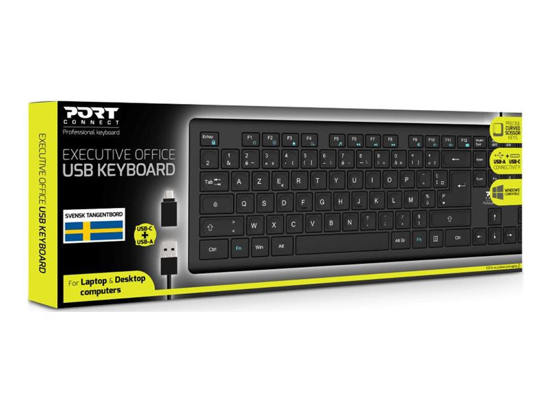 PORT DESIGNS Office Keyboard Executive - SW