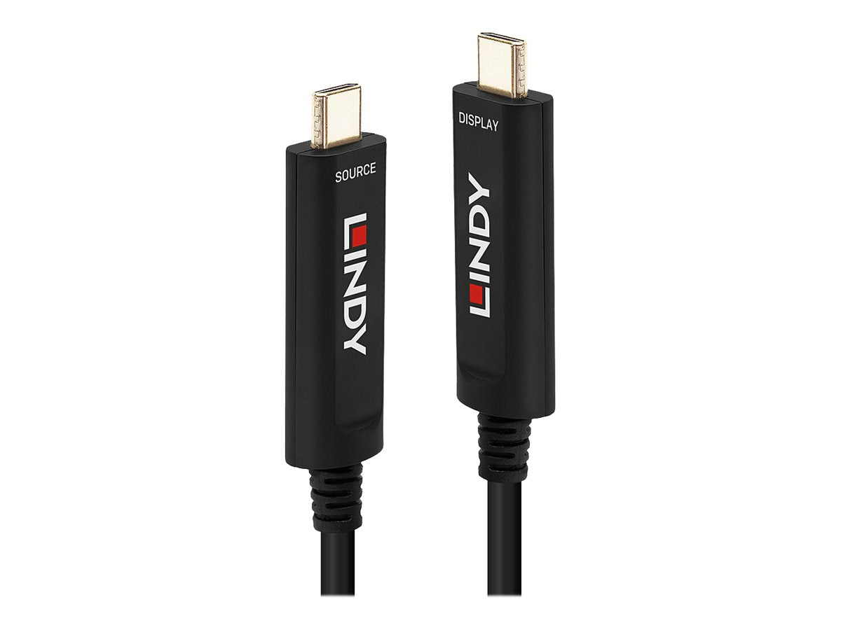 LINDY Fibre Optic Hybrid USB C Video 5m