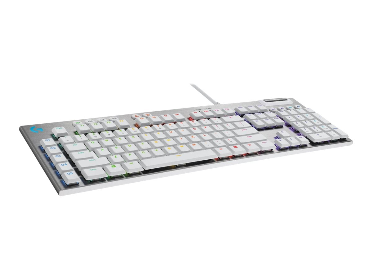 LOGITECH G815 LIGHTSPEED RGB Mechanical Gaming Keyboard – GL Tactile - WHITE - (UK) - INTNL