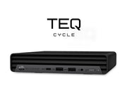 TEQCYCLE Premium - HP EliteDesk 800 G6 DM Intel Core i5-10400T 16Go 256Go - W11P - PC Fixe reconditionné garantie 2 ans