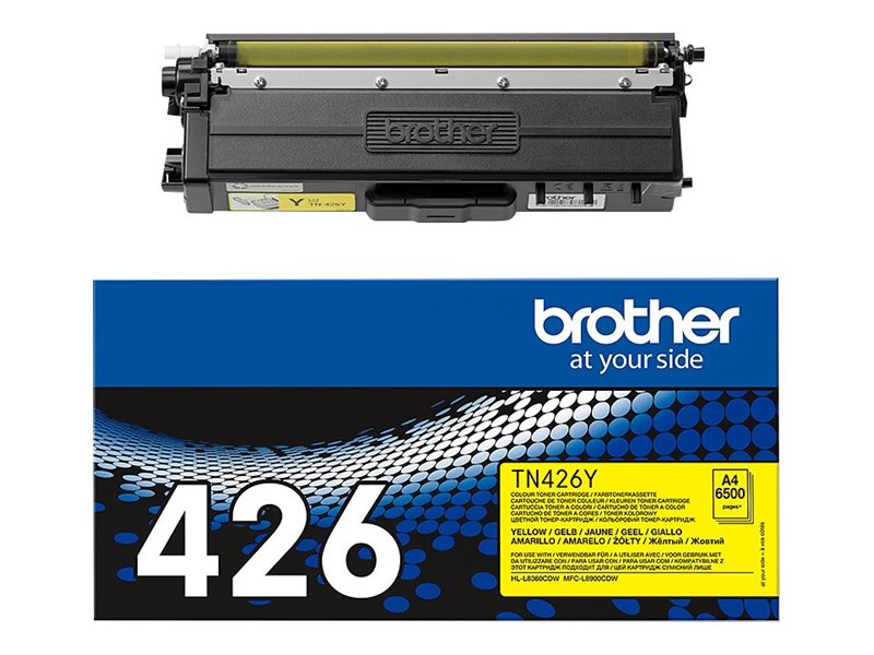 BROTHER TN426Y Toner Cartouche Jaune Super Grande Capacité 6.500 pages