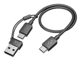 HP Poly Voyager Focus 2 USB-C-C Headset +USB-C/A Adapter +Charging Stand