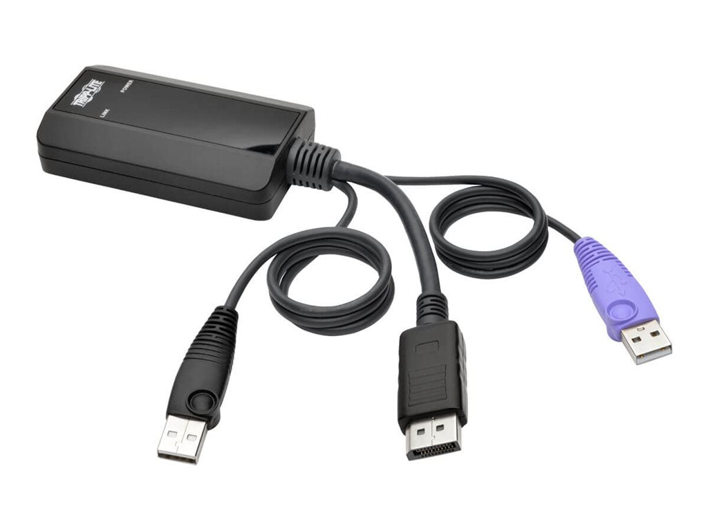EATON TRIPPLITE DisplayPort USB Server Interface w/Virtual Media & CAC B064 KVMs TAA KVM / USB extender up to 50m TAA Compliant
