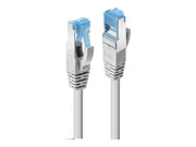 LINDY 0.5m Cat.6A S/FTP TPE Cable Grey