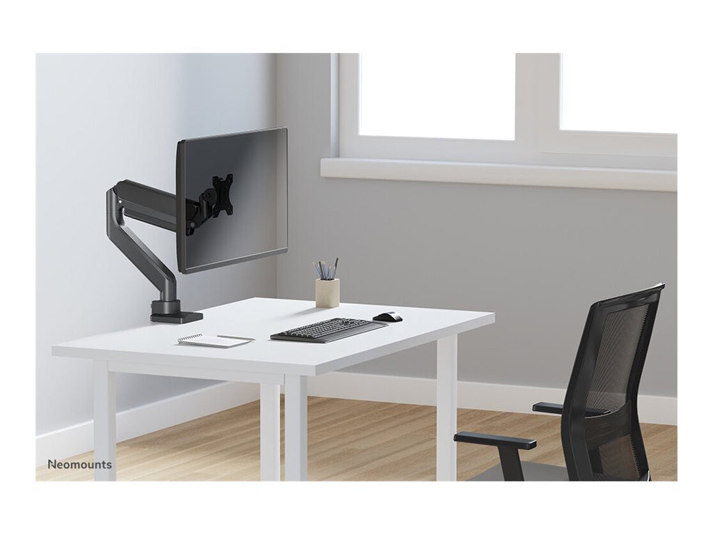 NEOMOUNTS DS70-450BL1 Support dÃ©cran Ã  fixer 17-42p - ressort Ã  gaz - Topfix - arrÃªt 180